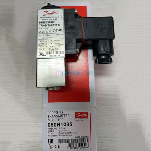 1PC New Danfoss MBS5100 Pressure Transmitter 060N1035 In Box