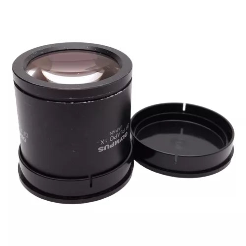 Olympus DF PLAPO 1X-4 Objective Lens SZX Series Stereo Microscope *Scratches*