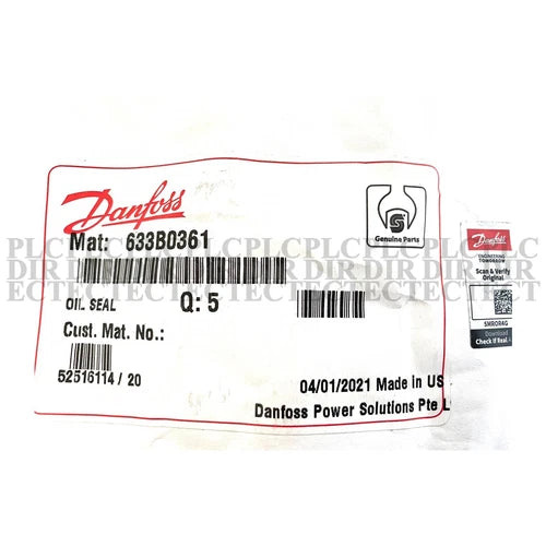 New DANFOSS 633B0361 High Pressure Motor Oil Pump Skeleton Oil Seal