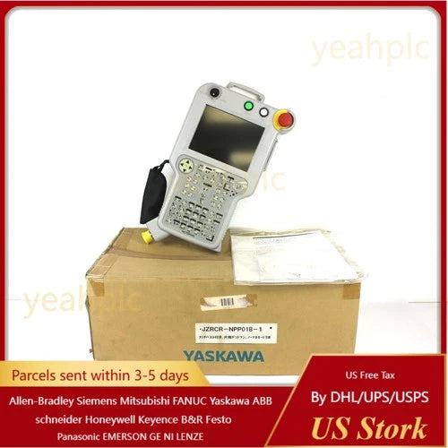 US FREE TAX Yaskawa Electric JZRCR-NPP01B-1 Teach Pendant w/ Manual and Setup CD