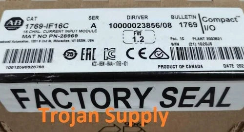 (4) x 2022 factory sealed surplus Allen Bradley 1769-IF16C