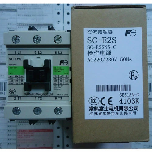 Fuji SC-E2S 220V Contactor 1PC New SCE2S Free Shipping