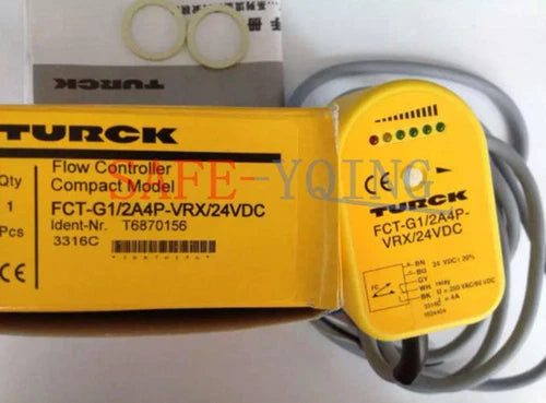 ONE NEW TURCK FCT-G1/2A4P-VRX/24VDC T6870156 flow sensor