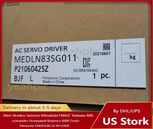 1PC New Panasonic MEDLN83SG011 AC Servo Driver In Box Expedited Shipping