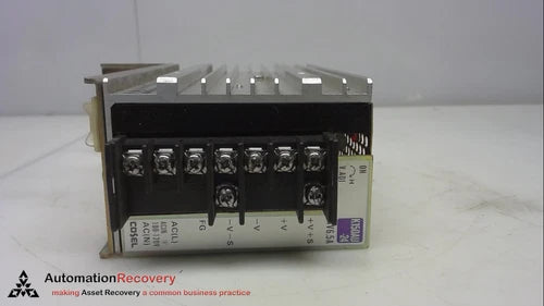 COSEL K150AU-24 WITH ATTACHED PART F-K150-2, POWER SUPPLY, 24VDC, 6.5A,  #258137