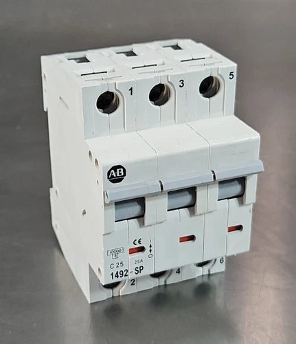 Allen Bradley 1492-SP3C250 Ser C Miniature Circuit Breaker.                4D-25