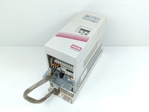 KEB F4 Frequenzumrichter + HF-Filter + Panel 14.F4.F1E-4R01 TESTED &TOP ZUSTAND