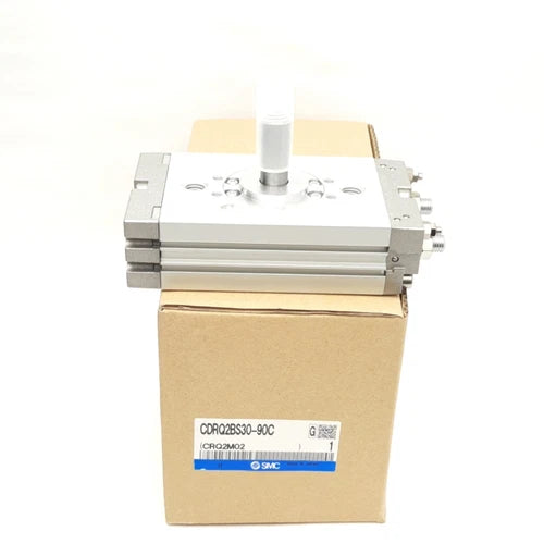 SMC CDRQ2BS30-90C Rack & Pinion Actuator, 90¡ã, Rc1/8 Ports, ?12mm Shaft
