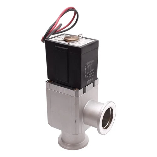 SMC XLS-25-5G High Vacuum Angle Valve, 1?Pa-0.1MPa, KF25 Flange, 24VDC Coil