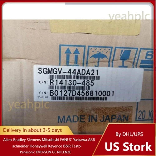 Fast ship YASKAWA SERVO MOTOR SGMGV-44ADA21 NEW
