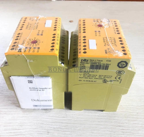 One New 774532 PiLZ PNOZ XV3.1 3/24VDC 3n/o 1n/c 2n/o t Safety Relay