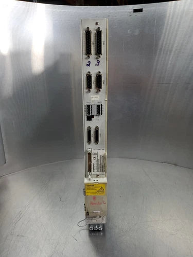 SIEMENS 6SN1124-1AA00-0BA2 SIMODRIVE w/6SN1118-0DM23-0AA0 Drive Card.      1C-48