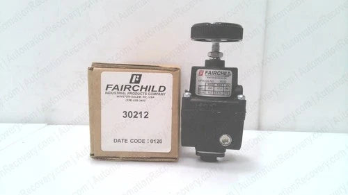 FAIRCHILD 30212, COMPACT PRECISION PRESSURE REGULATOR, NEW #341278