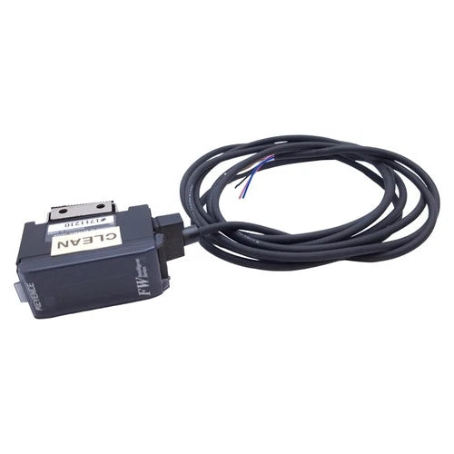 Keyence FW-V20 Amplifier Unit 24VDC In, 4-20mA Analog Out, NPN, 7ft Cable