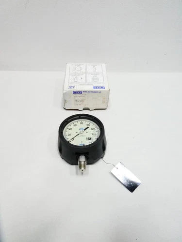 Wika 50295535 Pressure Gauge 4-1/2in 1/2in Npt 0-160psi