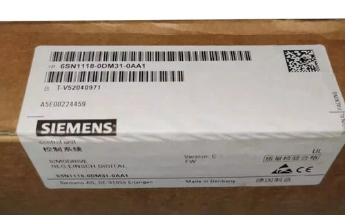 6SN1118-0DM31-0AA1 New SIEMENS SIMODRIVE 611 Digital Control 6SN1118-0DM31-0AA1