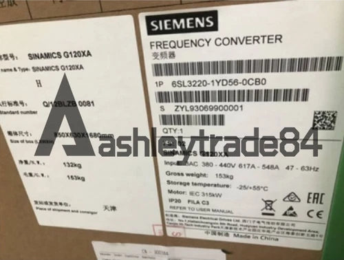 1PCS NEW Siemens Inverter 6SL3220-1YD56-0CB0 6SL3 220-1YD56-0CB0
