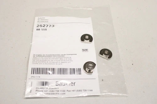 3x BAUMER  252773 BB 55S Drehgeber Encoder clamp Set BB 55S OVP