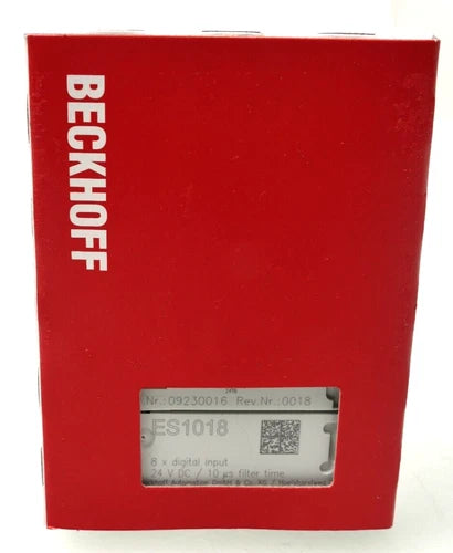 Beckhoff EtherCAT-Klemme , 8-Kanal-Digital-Eingang | ES1018