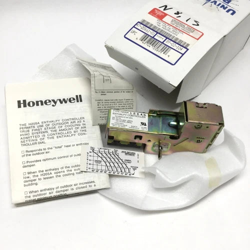 Honeywell H205A1004 Damper Enthalpy Controller SPDT 24VAC 53-78¡ãF 10-80%RH