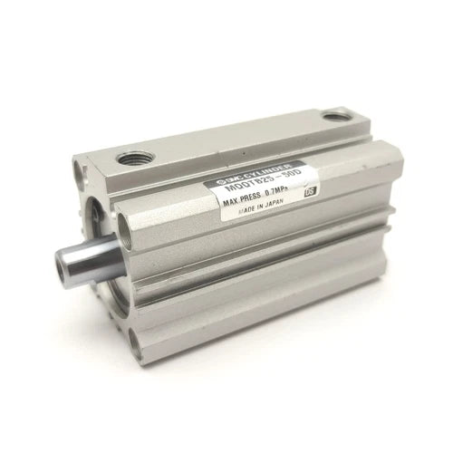 SMC MQQTB25-50D Compact Low Friction Cylinder Bore: 25mm, Stroke: 50mm, 1/8Rc