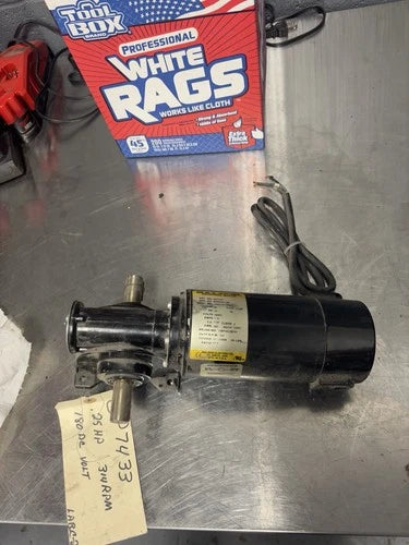 NEW NO BOX Baldor GP7433 1/4 HP 180VDC Motor