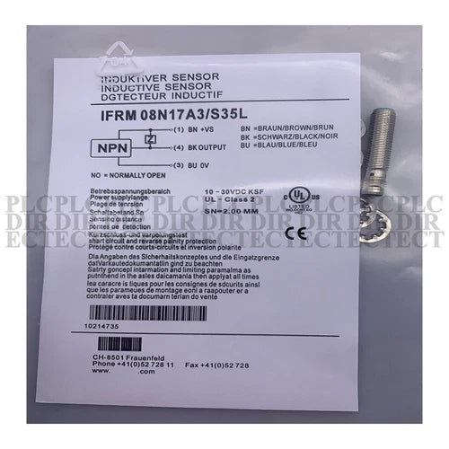 NEW Baumer IFRM08N17A3/S35L Inductive Proximity Switch