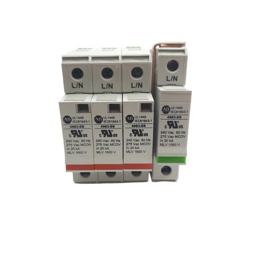 Allen Bradley 4983-DS230-403G Surge Protector, 275VAC 40A Max, 4-Poles