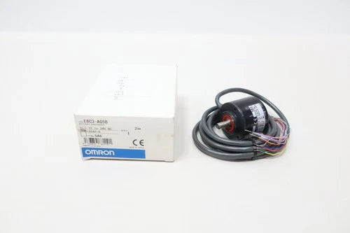 Omron E6C3-AG5B Rotary Encoder 5/16in 12-24v-dc 256p/r