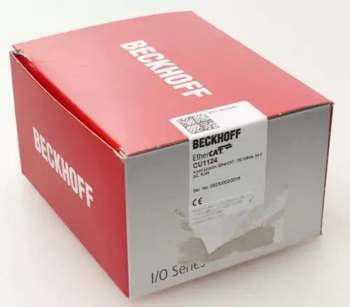 Beckhoff Infrastruktur, 4-Port-Abzweig, EtherCAT | CU1124