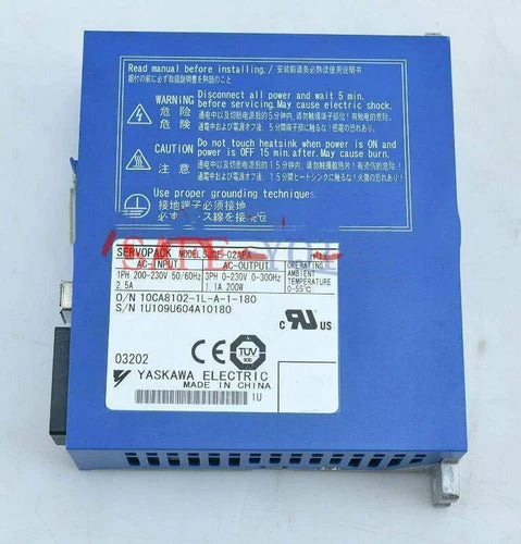 One SJDE-02APA Yaskawa servo drive Used