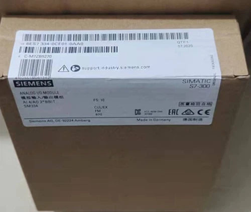 NEW Siemens 6ES7334-0CE01-0AA0 Simatic S7 Analog Input/Output SM 334 NiB