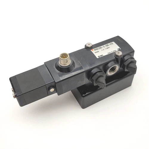 SMC VFN2120N-5-02N-X19 5-Port NAMUR Solenoid Valve 24VDC, 0.15-0.9MPa, M12 4-Pin