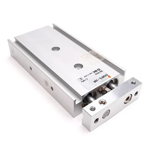 SMC CXSM15-30R Guided Cylinder, Bore: 15mm, Stroke: 30mm, 0.7MPa, M5x0.8