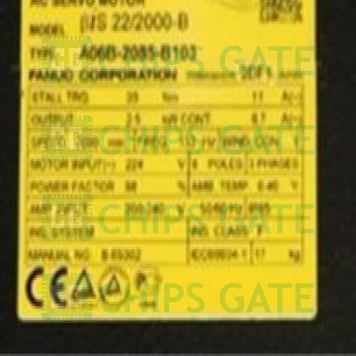 1 pe?a nova em folha na caixa motor FANUC A06B-2085-B103 envio r¨¢pido com garantia