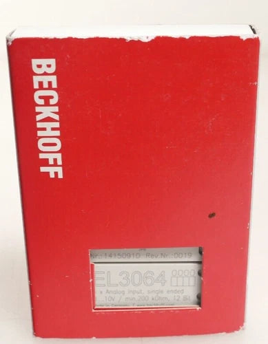 Beckhoff EtherCAT-Klemme , 4-Kanal-Analog-Eingang | EL3064