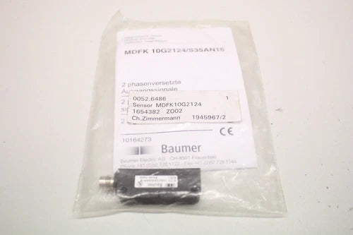 BAUMER ELECTRIC MDFK 10G2124/S35AN16 Sensor Winkelsensor MDFK10G2124/S35AN16 OVP