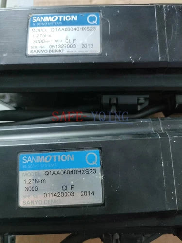 1PCS SANYO DENKI SERVO MOTOR Q1AA06040HXS23 USED
