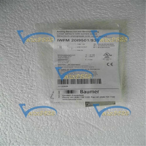 ONE NEW Baumer Sensor IWFM 20I9501 / S35 IWFM 20I9501/S35 #F3
