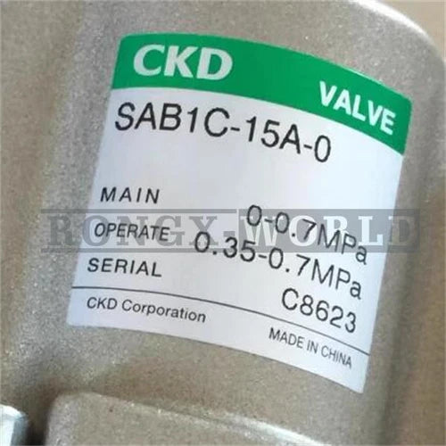 ONE CKD SAB1C-15A-0 Valve NEW