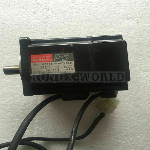 ONE USED SANYO DENKI servo motor P50B07030DXS00
