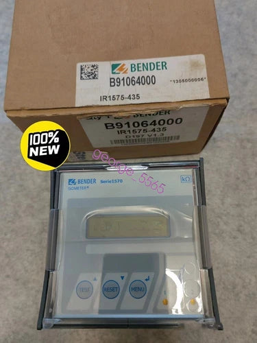 1PCS NEW BENDER IR1575-435 B91064000 insulation detector fedex or DHL
