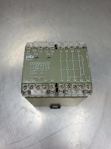 Pilz PNOZ 1 24VDC 3S10 Safety Relay, 230/400VAC Max, 24VDC, 7A.            3D-69