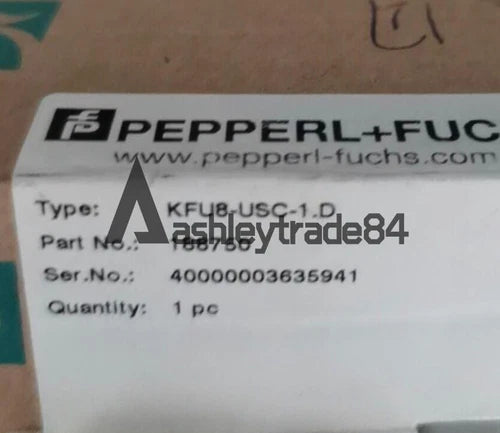 1PCS New Pepperl+Fuchs KFU8-USC-1.D 188750 safety barrier
