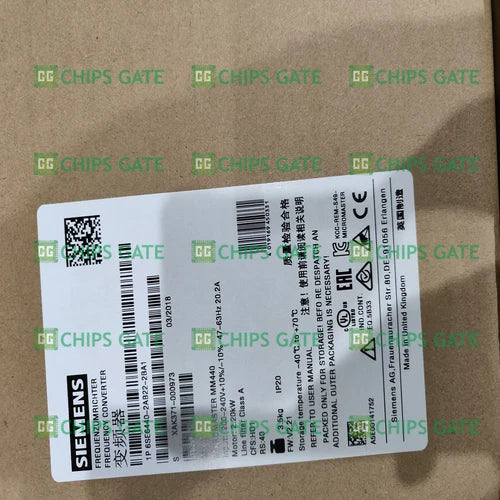 1 pe?a nova em folha SIEMENS M440 6SE6440-2AB22-2BA1 2.2KW envio r¨¢pido com garantia