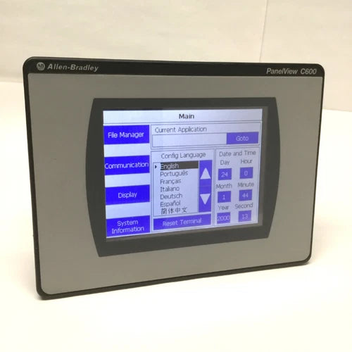 Allen Bradley 2711C-T6T PanelView C600 Touch Screen HMI Graphic Display 5.7