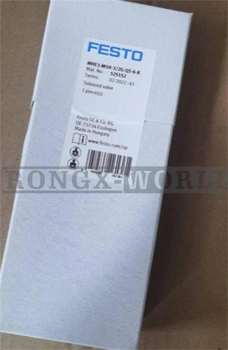 1PC FESTO MHE3-M1H-3/2G-QS-6-K 525152 Solenoid Valve New
