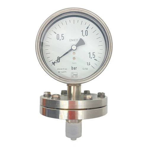 Kobold MAN-PF26WB3 Manometer 0-1,6 bar  - f¨¹r industriellen Einsatz Kobold