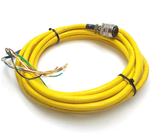 Parker 71-015017-25 Motor Power & Hall Effect Cable, MS Round 12-Pin, 15' Long