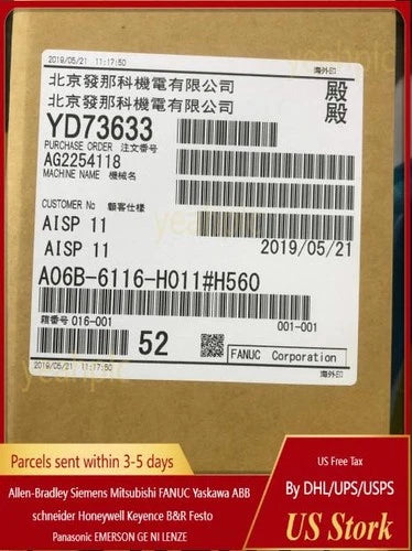 Fanuc A06B-6116-H011#H560 A06B6116H011#H560 Server Driver   Ship BRAND NEW